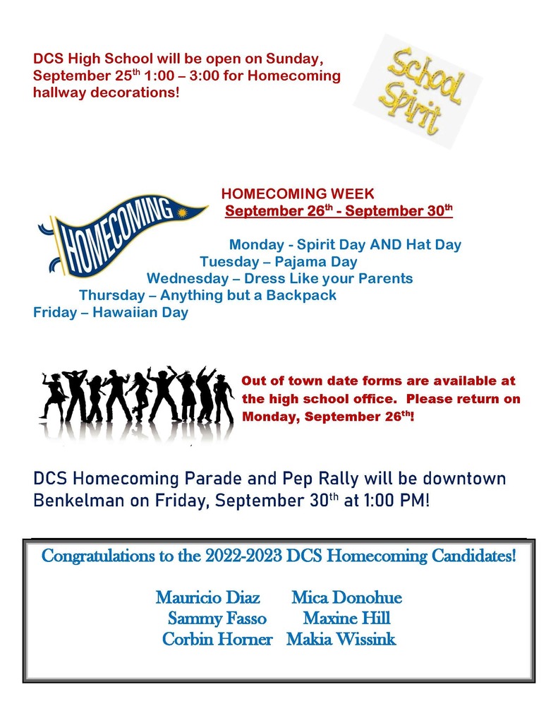 September 22 Daily Announcements Page 2